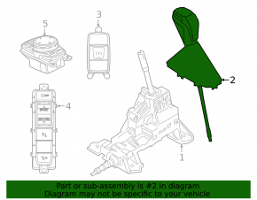 Buton schimbător de viteze BMW X1 F48 20-22