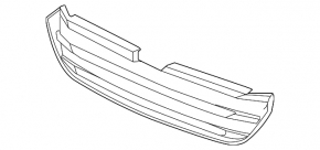 Решетка радиатора grill Honda Insight 19-22 голая
