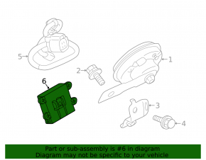 Ignition immobilizer module Mitsubishi Outlander Sport ASX 10-23