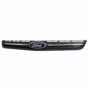Решетка радиатора grill Ford Escape MK3 13-16 дорест без эмблемы хром полоска