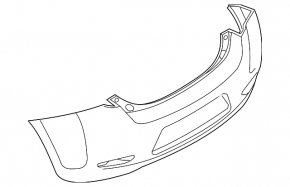 Bara spate goală Nissan Leaf 11-12