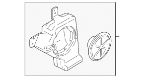 Сабвуфер Ford Edge 19-24 Bang & olufsen