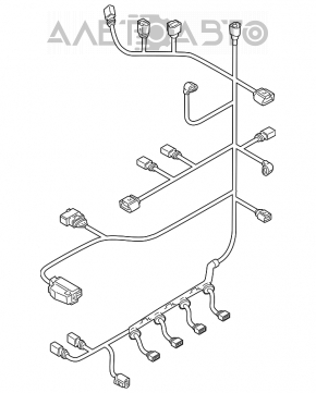 Проводка моторная VW Tiguan 09-15