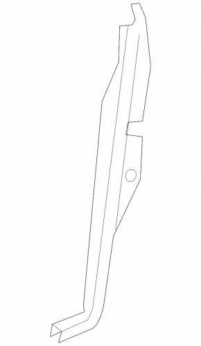 Накладка замка двери задней левой Lexus GS300 GS350 GS430 GS450h 06-11 черная