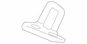 Скоба замка двери багажника Honda Civic XI FE/FL 22-26 5d