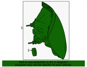 Lampă aripă exterioară dreapta Mercedes X167 GLS 450 580 20-23 LED, uzată