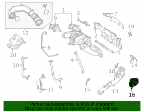 Дроссельная заслонка Mercedes A-class V177 19-22 M260