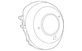Подушка безопасности airbag в руль водительская Mazda 6 17-21 черная