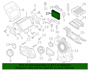 Satellite Radio Module Mitsubishi Outlander Sport ASX 10-23