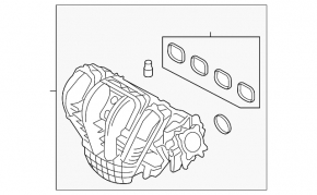 Colector de admisie Ford Fusion mk5 13-20 2.5