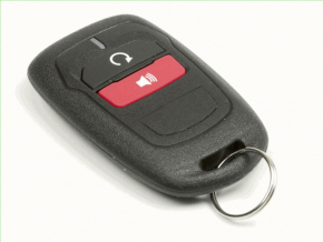 Ключ Ford Ecosport 18-22 keyless, тип 2, 3 кнопки, потерт