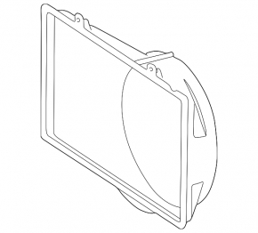 Difuzor radiator Lexus LX 98-07