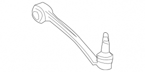 Braț transversal față stânga BMW X3 E83 03-10