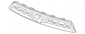 Grilă radiator Chevrolet Spark 16-18 cu crom