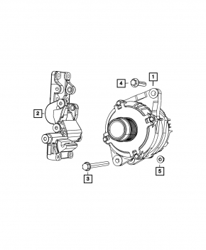 Generator Dodge Journey 11-20 2.4