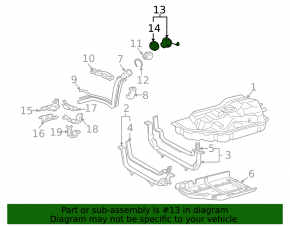 Крышка заливной горловины бензобака Lexus RX350 RX450h 10-15 тип 1