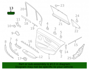 Fara portbagaj BMW i3 14-21