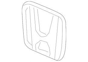 Emblema insignă hayon Honda CRV 20-22 hibrid