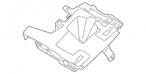 Кронштейн блока ECU компьютер двигателя Ford Explorer 20-24 3.0T