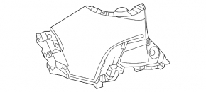 Бампер задний голый левая часть Mazda CX-50 23-26