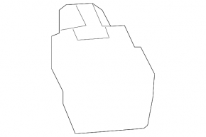 Кнопка ECO Nissan Leaf 18-24