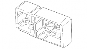 Пенопласт под компрессор BMW X1 F48 16-22