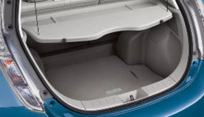 Полка багажника Nissan Leaf 13-17 серая