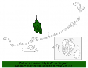 Park Assist Module Chevrolet Volt 16-