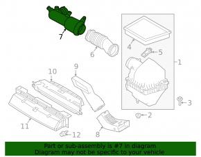 Conductă de aer pentru turbocompresorul Land Rover Range Rover Velar 18-20 2.0T