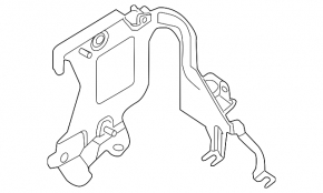 Кронштейн блока ECU Nissan Pathfinder 13-20 hybrid