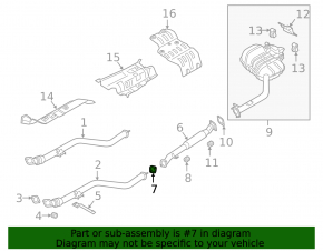 Garnitură țeavă admisie Hyundai Santa FE 21-23 2.5