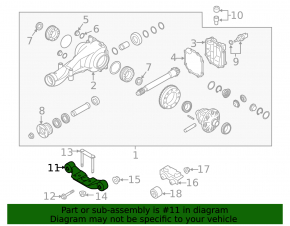Опора редуктора Subaru Outback 10-14 3.6