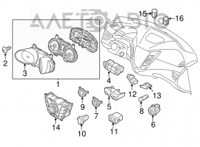 Кнопка start-stop Hyundai Veloster 12-17