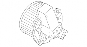 Печка в сборе Ford Explorer 11-19 auto