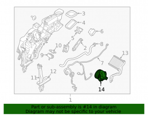 Печка в сборе Ford Explorer 11-19 auto