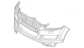 Bara fata goala Audi Q7 4L 10-15 noua, neoriginala