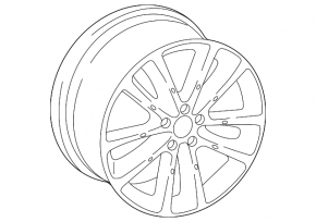 Диск колесный R19 Audi Q7 16-19