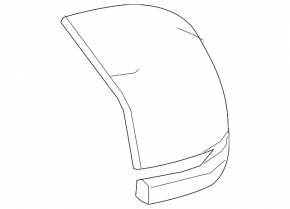 Крышка бокового зеркала правая Honda CRV 17-22