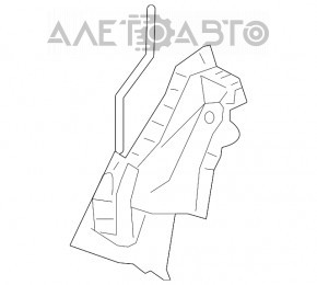 Замок двери передней правой Mercedes X164 GL W164 ML