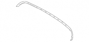 Bandă centrală bară spate Mercedes Clasa E W212 14-16