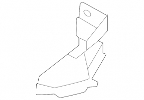 Deflector radiator stânga inferior pentru Lexus NX 22-25