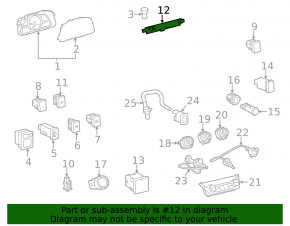 Кнопка аварийки с панелью Toyota Rav4 13-15