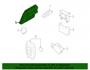 Keyless Access Control Unit Subaru Forester 25-26