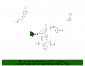 INJECTOR MODULE Lexus LS460 07-12
