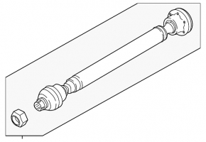 Arbore de transmisie față pentru Land Rover Range Rover 13-21 3.0, 5.0