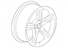 Диск колесный R20 Chevrolet Camaro 16- SS 9.5J et39