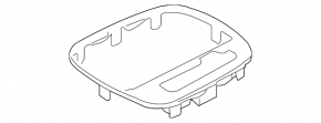 Накладка шифтера Audi Q3 8U 15-18 хром