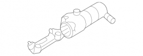 Duză spălător far stânga Mercedes W212 10-13