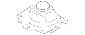 Шайба переключения передач Ford Fusion mk5 17-20