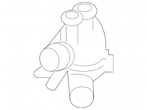 Carcasă termostat Land Rover Discovery 17-20 cu termostat, 3.0d